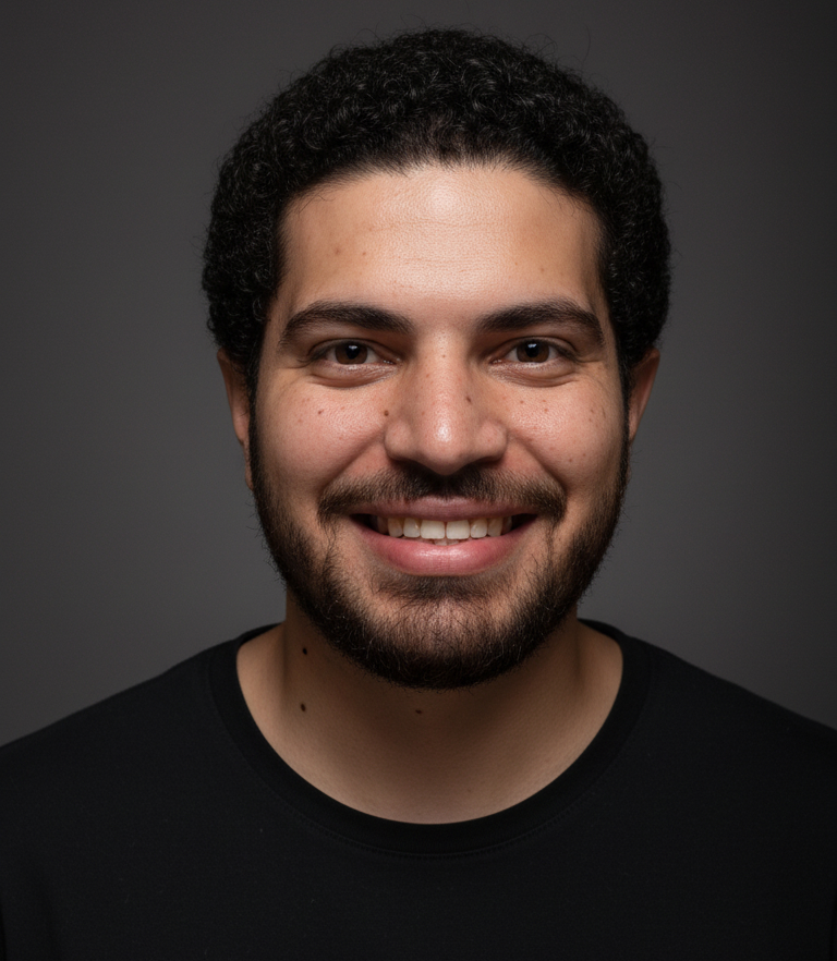 Portrait of Ahmed Mohamed, Reachable AI Co-founder and CTO